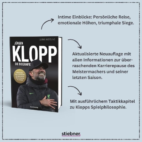 Buchcover und Innenansicht für das Buch: Jürgen Klopp
