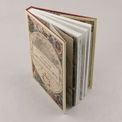 Buchcover und Innenansicht für das Buch: The Phantom Atlas