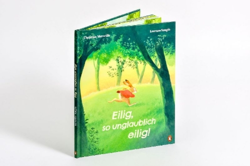 Buchcover und Innenansicht für das Buch: Pressé! Pressé!
