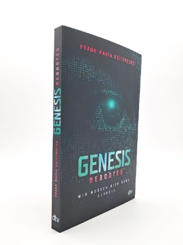 Buchcover und Innenansicht für das Buch: Genesis Rebooted