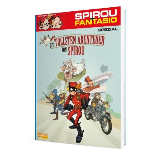 Buchcover und Innenansicht für das Buch: Spirou und Fantasio Spezial 24: Short Stories