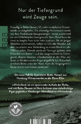 Buchcover und Innenansicht für das Buch: Tiefergrund