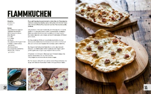 Buchcover und Innenansicht für das Buch: Smoke & fire: de kunst van het bakken op open vuur
