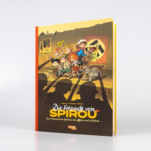 Buchcover und Innenansicht für das Buch: Die Freunde von Spirou 1 (Die Freunde von Spirou 1)