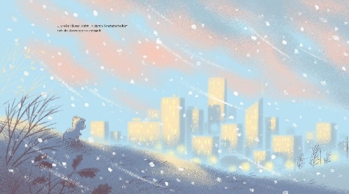 Buchcover und Innenansicht für das Buch: Le cadeau de l'hiver