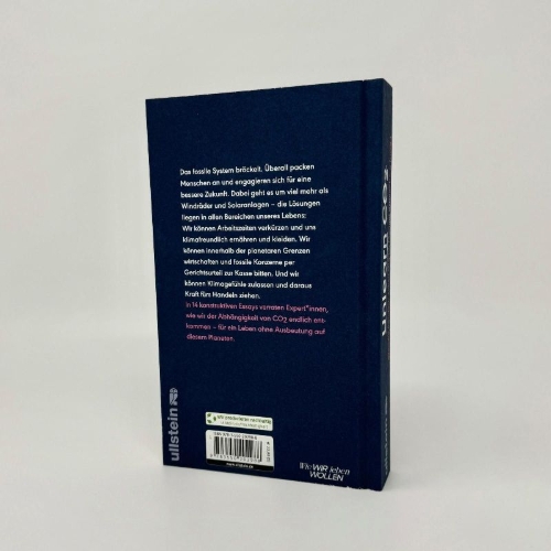 Buchcover und Innenansicht für das Buch: Unlearn CO2