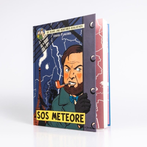 Buchcover und Innenansicht für das Buch: S.O.S. Météores