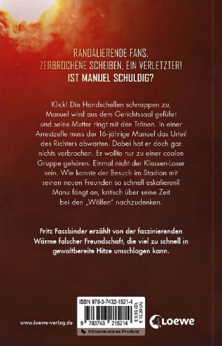 Buchcover und Innenansicht für das Buch: Die Wärme der Wölfe