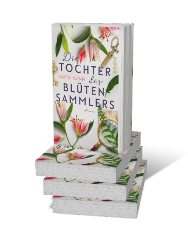 Buchcover und Innenansicht für das Buch: The Botanist´s Daughter