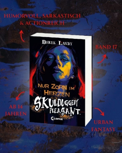 Buchcover und Innenansicht für das Buch: Skulduggery Pleasant - A Heart full of Hatred