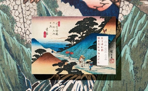 Buchcover und Innenansicht für das Buch: Hiroshige & Eisen