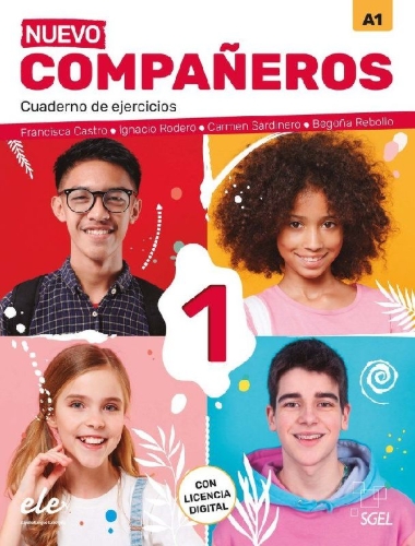 Buchcover und Innenansicht für das Buch: Nuevo Companeros 1 - Cuaderno de ejercicios + con licencia digital. Nueva Edicion. A1