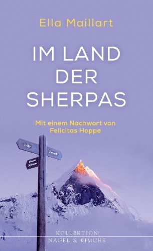 Buchcover und Innenansicht für das Buch: Im Land der Sherpas