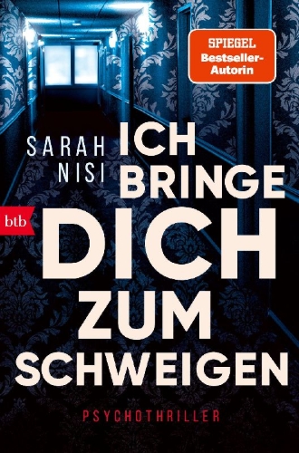 Buchcover und Innenansicht für das Buch: Ich bringe dich zum Schweigen