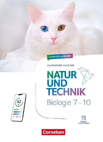 Buchcover und Innenansicht für das Buch: Natur und Technik 7.-10. Schuljahr - Biologie - Ausgabe A - Neubearbeitung 2025 - Schulbuch