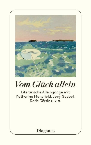 Buchcover und Innenansicht für das Buch: Vom Glück allein