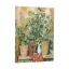 Buchcover und Innenansicht für das Buch: 12-Monatskalender 2027 Cezannes Terrakotta-Töpfe und Blumen Maxi Tagesüberblick