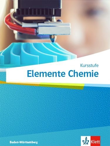 Buchcover und Innenansicht für das Buch: Elemente Chemie Kursstufe. Schulbuch Klassen 11-12. Ausgabe Baden-Württemberg ab 2017