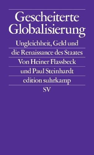 Buchcover und Innenansicht für das Buch: Gescheiterte Globalisierung