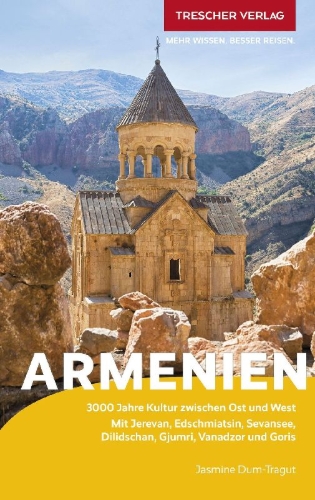 Buchcover und Innenansicht für das Buch: TRESCHER Reiseführer Armenien