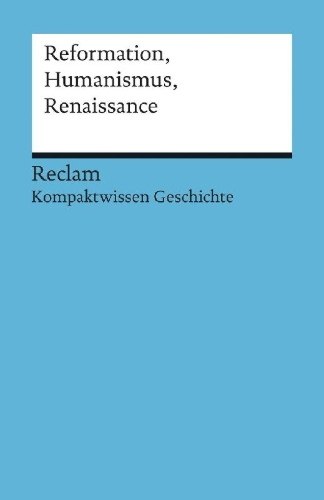 Buchcover und Innenansicht für das Buch: Reformation, Humanismus, Renaissance