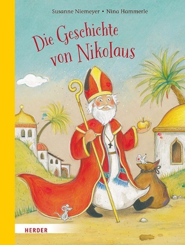 Buchcover und Innenansicht für das Buch: Die Geschichte von Nikolaus