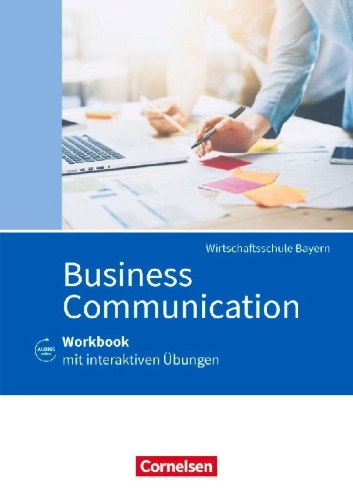 Buchcover und Innenansicht für das Buch: Commercial Correspondence Wirtschaftsschule Bayern. Business Communication - Workbook