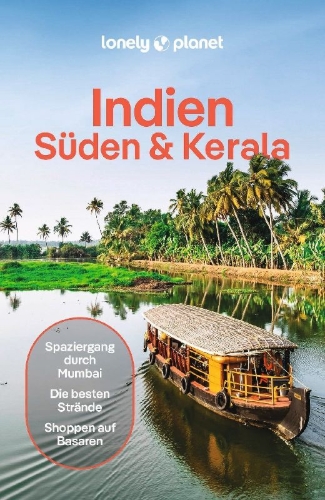 Buchcover und Innenansicht für das Buch: LONELY PLANET Reiseführer Indien Süden & Kerala