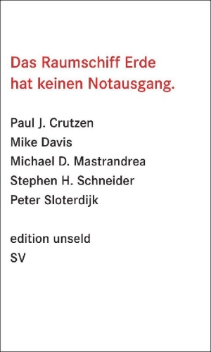 Buchcover und Innenansicht für das Buch: Das Raumschiff Erde hat keinen Notausgang