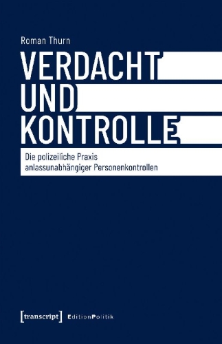 Buchcover und Innenansicht für das Buch: Verdacht und Kontrolle