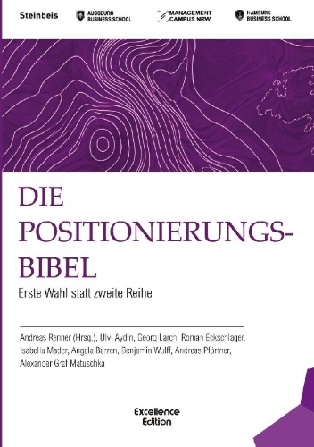 Buchcover und Innenansicht für das Buch: Die Positionierungsbibel
