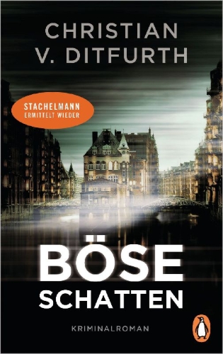 Buchcover und Innenansicht für das Buch: Böse Schatten