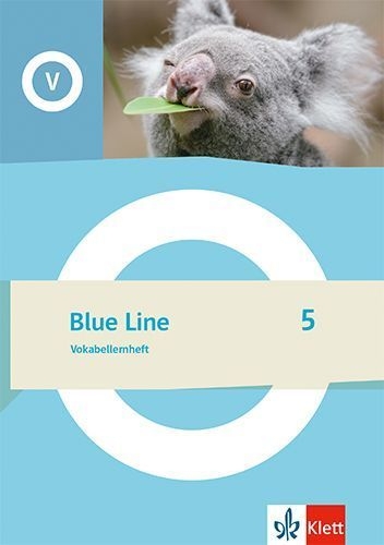 Buchcover und Innenansicht für das Buch: Blue Line 5. Vokabellernheft Klasse 9