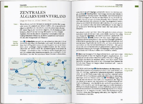 Buchcover und Innenansicht für das Buch: Baedeker Reiseführer Algarve