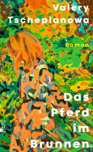 Buchcover und Innenansicht für das Buch: Das Pferd im Brunnen
