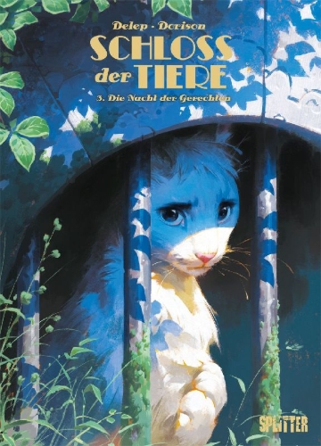 Buchcover und Innenansicht für das Buch: Schloss der Tiere. Band 3