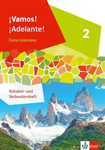 Buchcover und Innenansicht für das Buch: ¡Vamos! ¡Adelante! Curso intensivo 2. Vokabel- und Verbenlernheft 2. Lernjahr