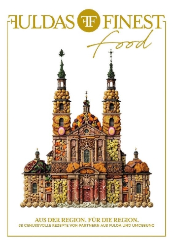 Buchcover und Innenansicht für das Buch: Fuldas Finest food