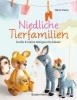 Buchcover und Innenansicht für das Buch: Adorables familles d'animaux