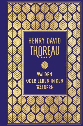 Buchcover und Innenansicht für das Buch: Walden: oder Leben in den Wäldern