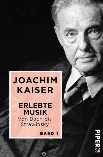 Buchcover und Innenansicht für das Buch: Erlebte Musik. Von Bach bis Strawinsky