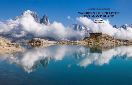 Buchcover und Innenansicht für das Buch: Wanderlust Alpen (Kompaktausgabe)