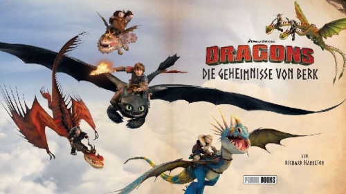Buchcover und Innenansicht für das Buch: Dragons: Die Geheimnisse von Berk