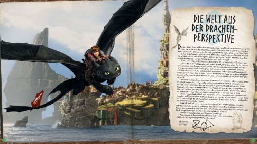 Buchcover und Innenansicht für das Buch: Dragons: Die Geheimnisse von Berk