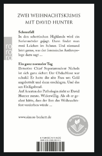 Buchcover und Innenansicht für das Buch: Snowfall/Just another Day