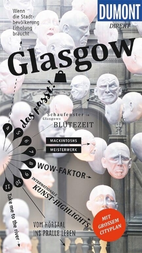 Buchcover und Innenansicht für das Buch: DuMont direkt Reiseführer Glasgow