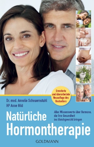 Buchcover und Innenansicht für das Buch: Natürliche Hormontherapie