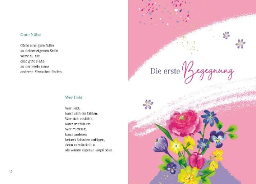 Buchcover und Innenansicht für das Buch: Die Magie des Lächelns