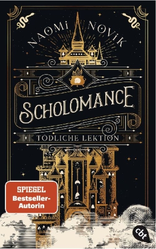 Buchcover und Innenansicht für das Buch: Scholomance