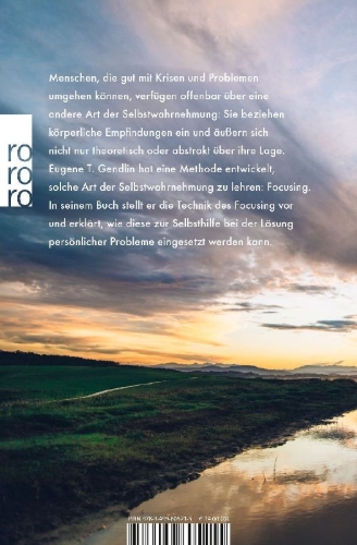 Buchcover und Innenansicht für das Buch: Focusing